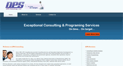 Desktop Screenshot of dps-consulting.com